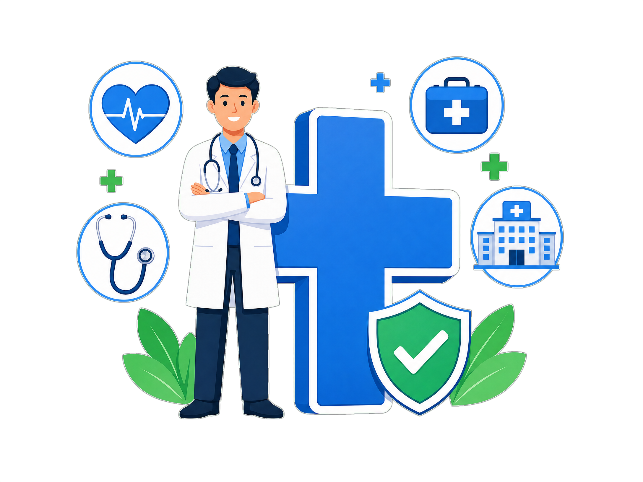 Health insurance illustration