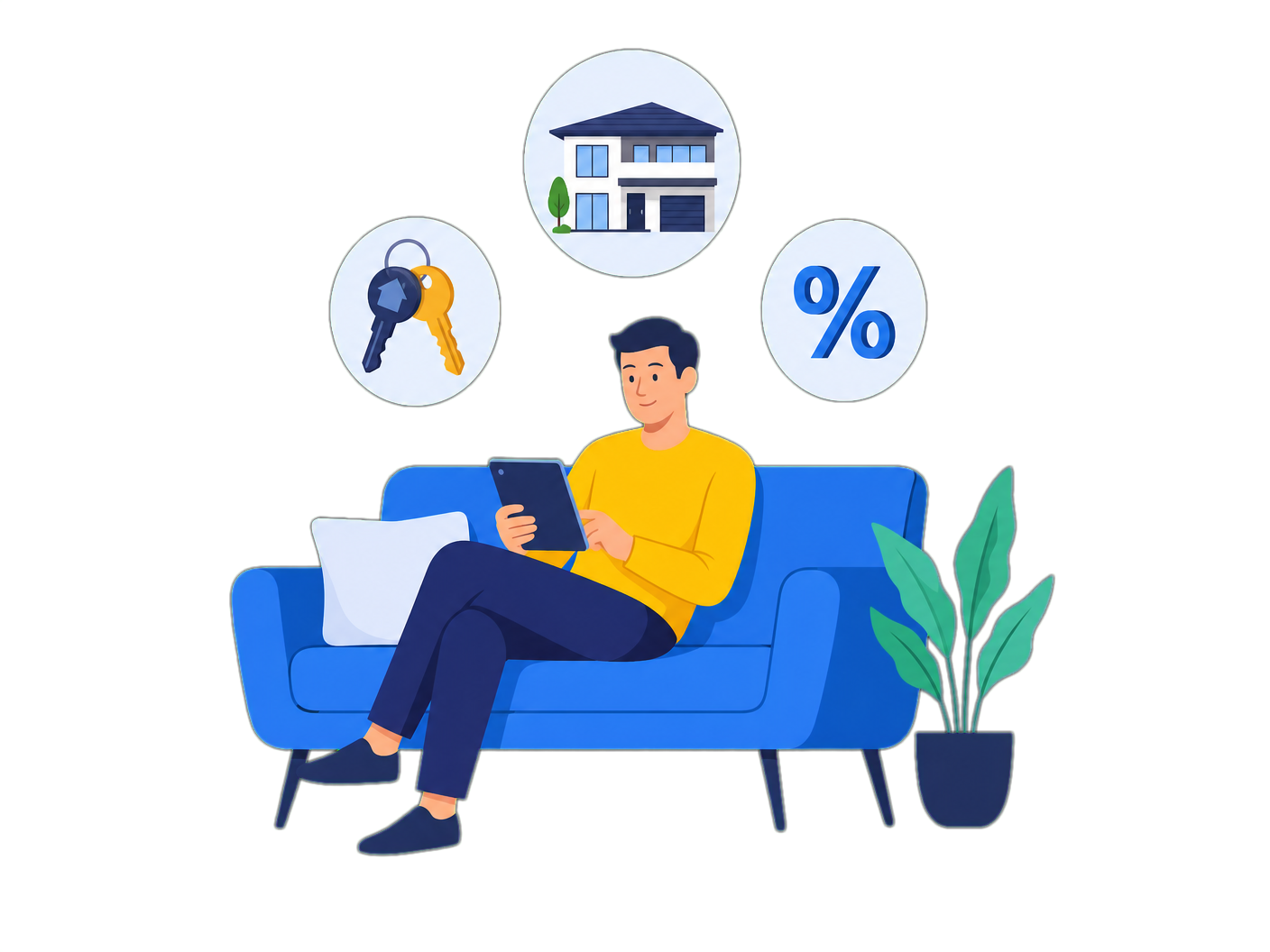 Home loan illustration