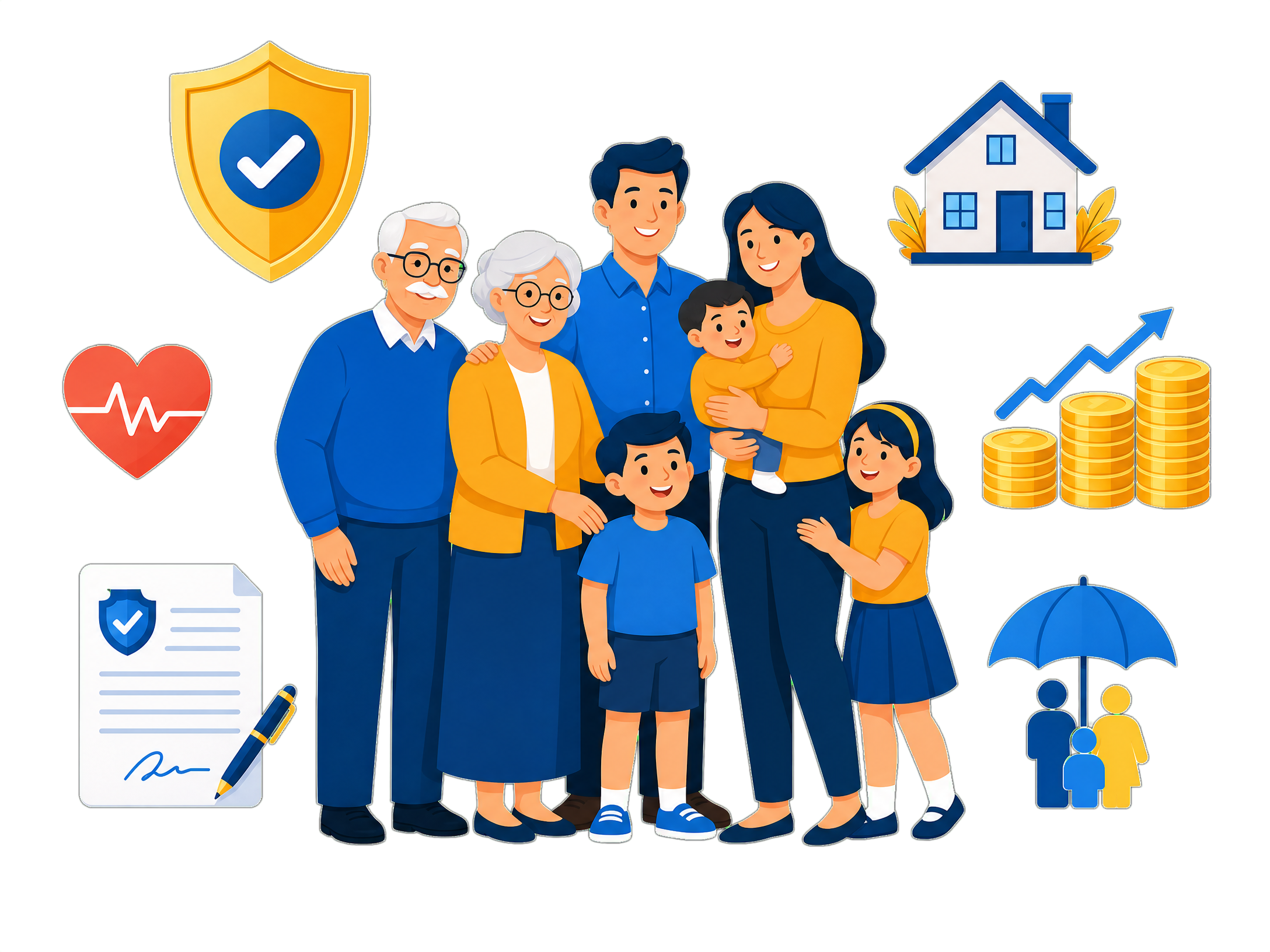 Life insurance illustration